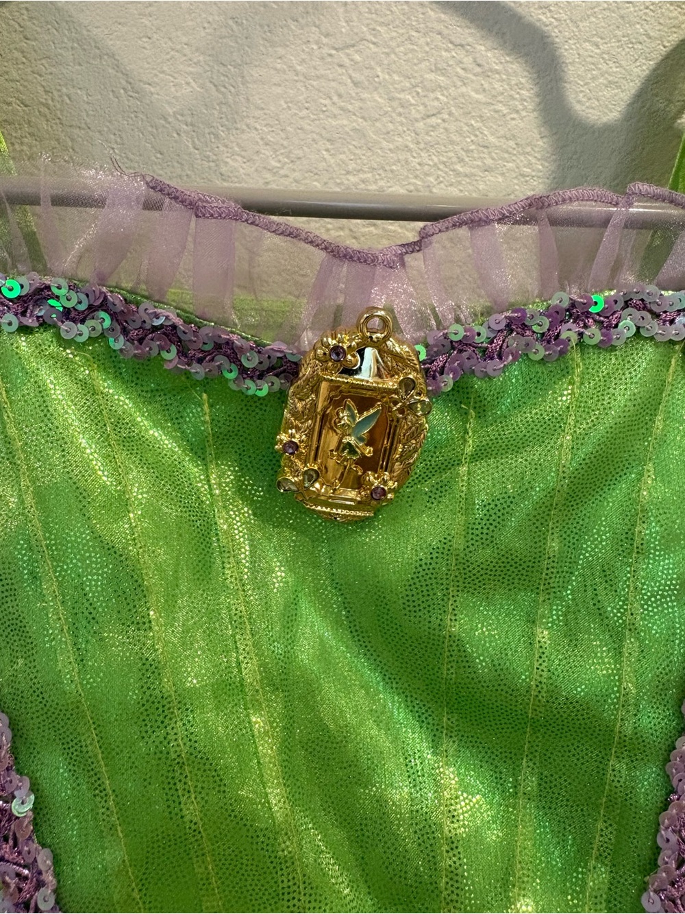 Disney Store Tinker Bell Halloween Costume Toddler Girls Size 5/6 Fairy Princess - Picture 10 of 16